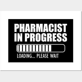 Pharmacist in progress loading w Posters and Art